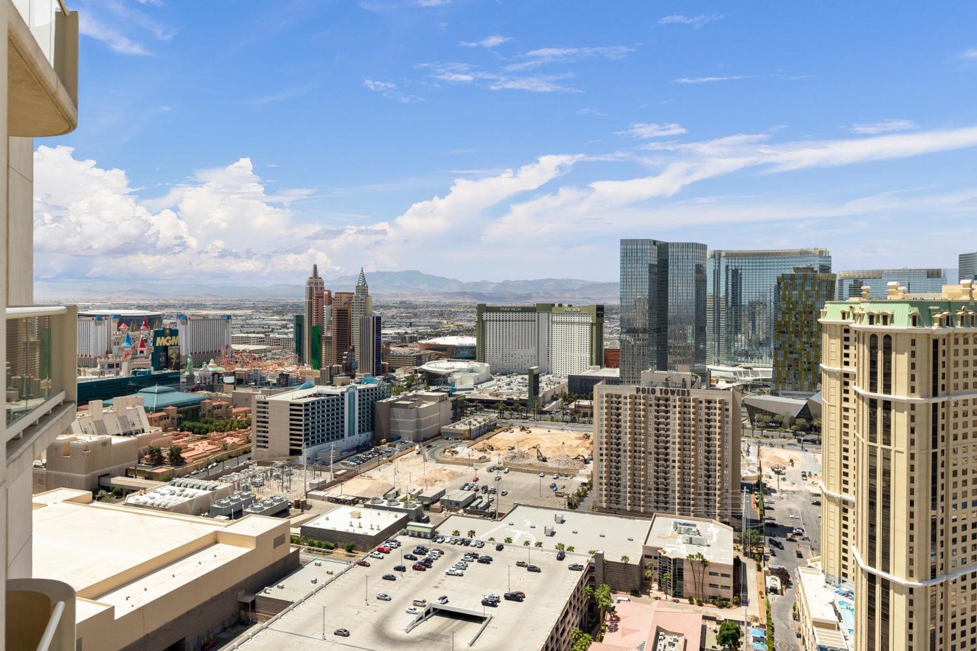 Lucky Gem Penthouse & Luxury Suites At Signature Resort, Balcony Strip View 2605 Las Vegas Eksteriør bilde