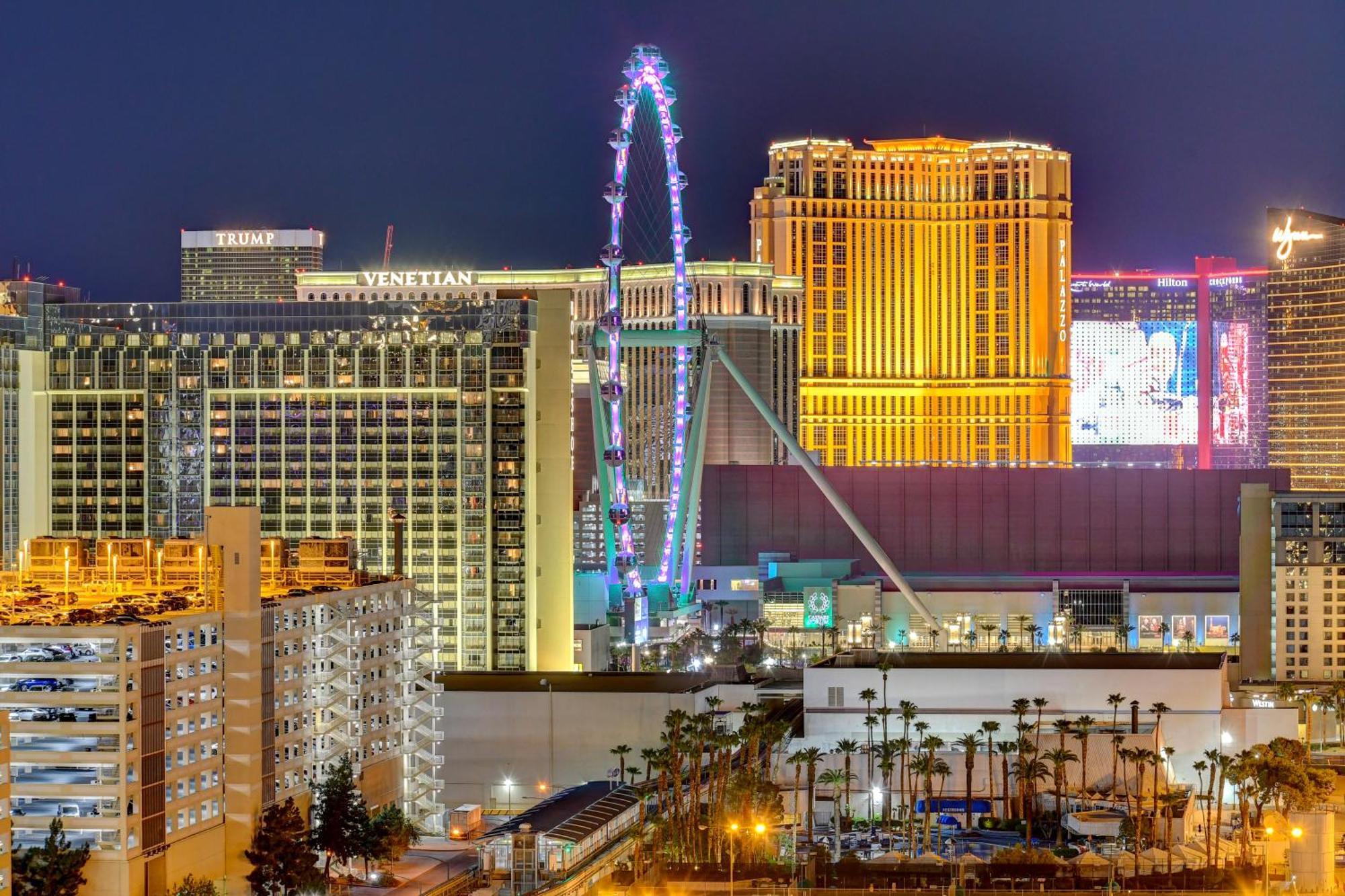 Lucky Gem Penthouse & Luxury Suites At Signature Resort, Balcony Strip View 2605 Las Vegas Eksteriør bilde
